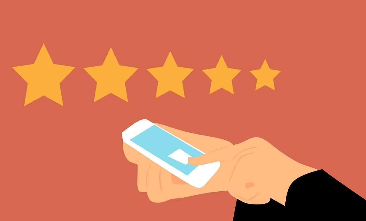 online review: rating, phone, customer