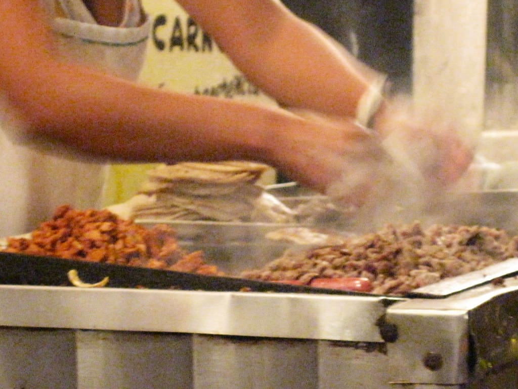 Mexico street tacos