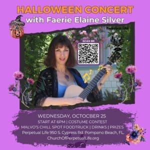 Halloween Concert with Faerie Elaine Silver