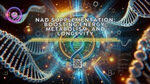 Boost energy naturally NAD supplementation for longevity Improve mitochondrial health